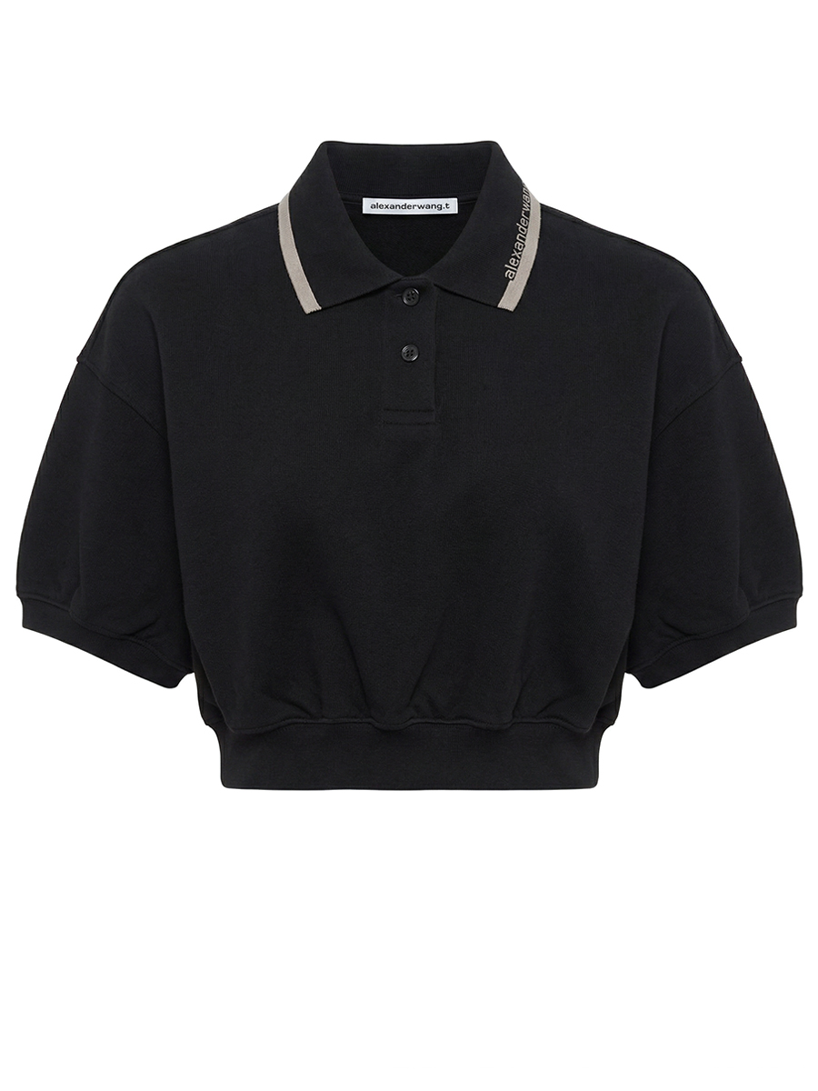 Поло хлопковое ALEXANDER WANG