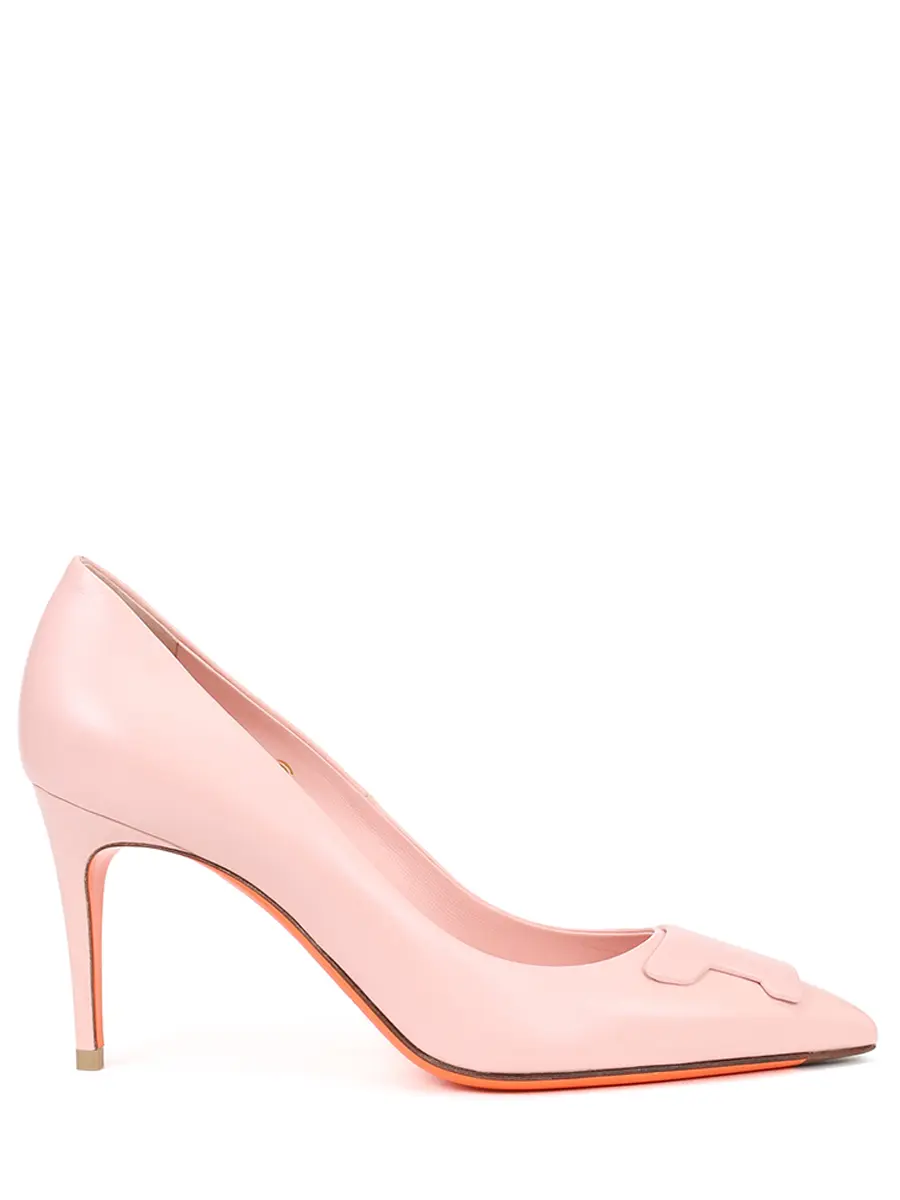 Туфли кожаные SANTONI WDID71207HI2TSZAP27 Розовый 