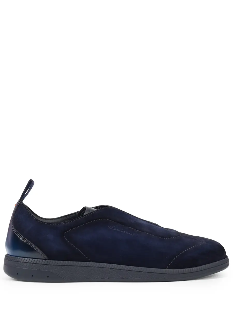 Кеды замшевые SANTONI MBPG22109OCATEDSU60 Синий 