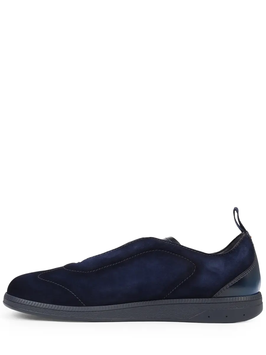 Кеды замшевые SANTONI MBPG22109OCATEDSU60 Синий  Фото 3