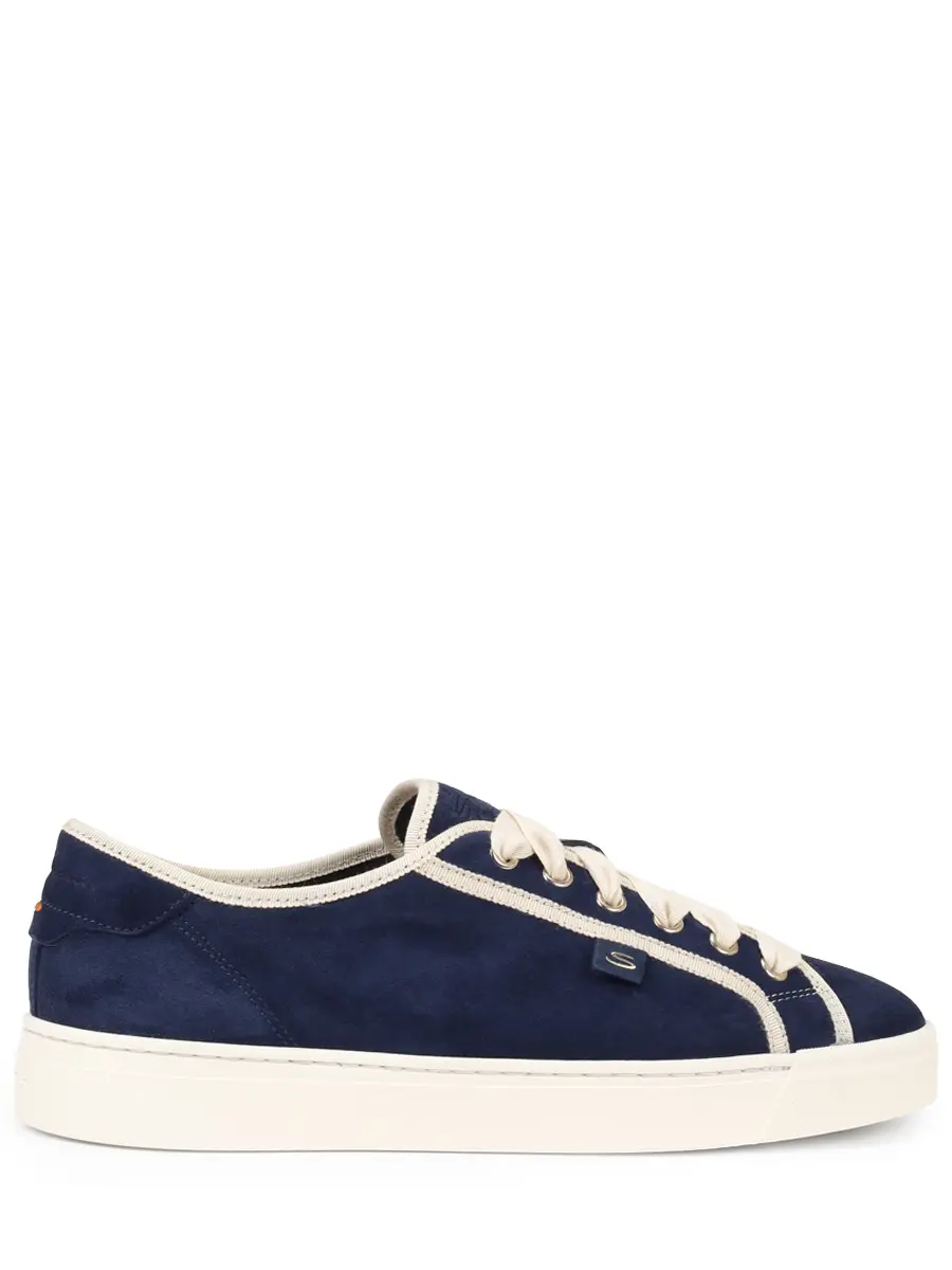 Кеды замшевые SANTONI WBGG61468PNNTEYDU60 Синий 