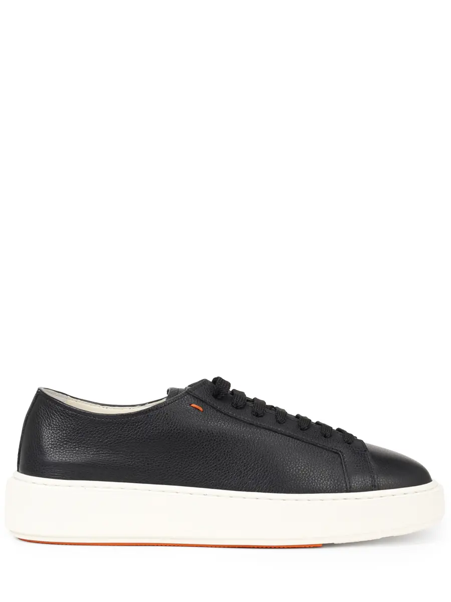 Кеды кожаные Santoni