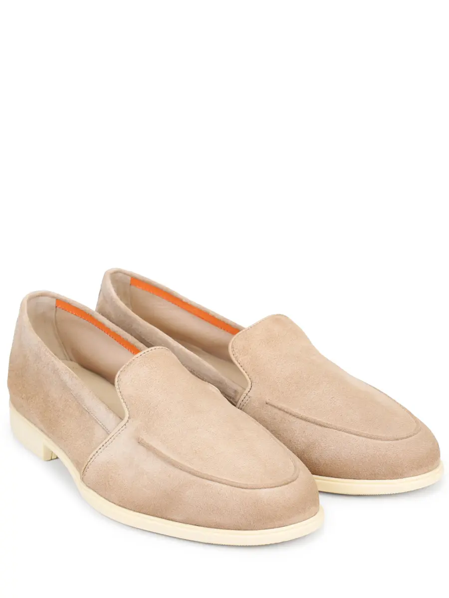 фото Лоферы замшевые santoni