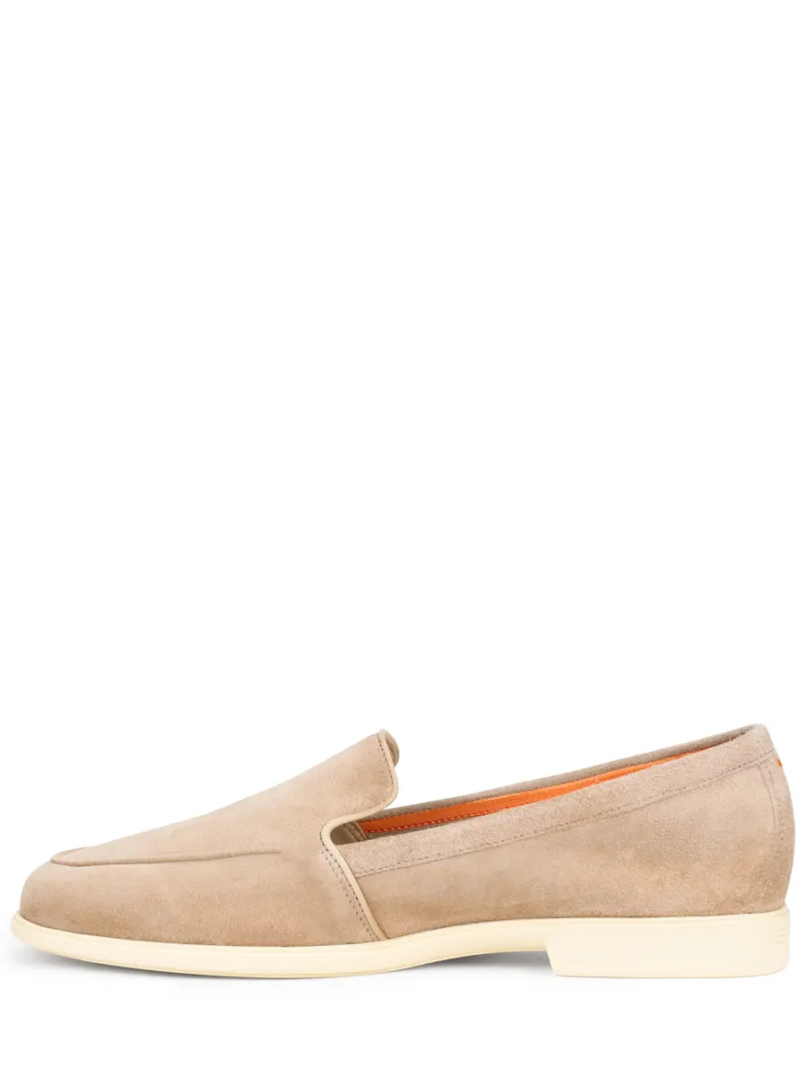 фото Лоферы замшевые santoni