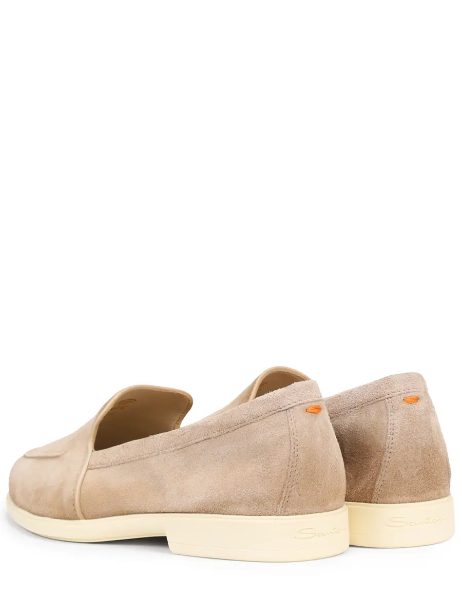 фото Лоферы замшевые santoni