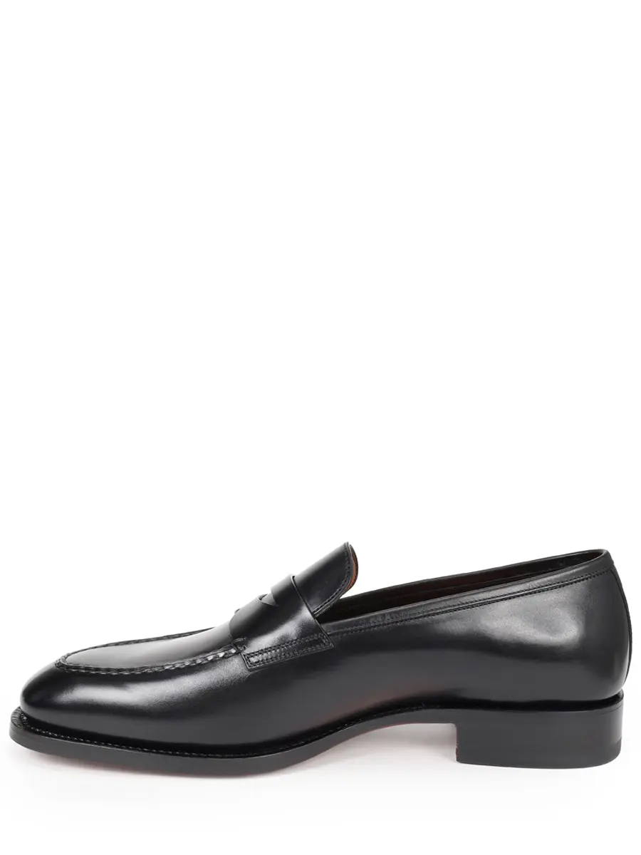 фото Лоферы кожаные santoni