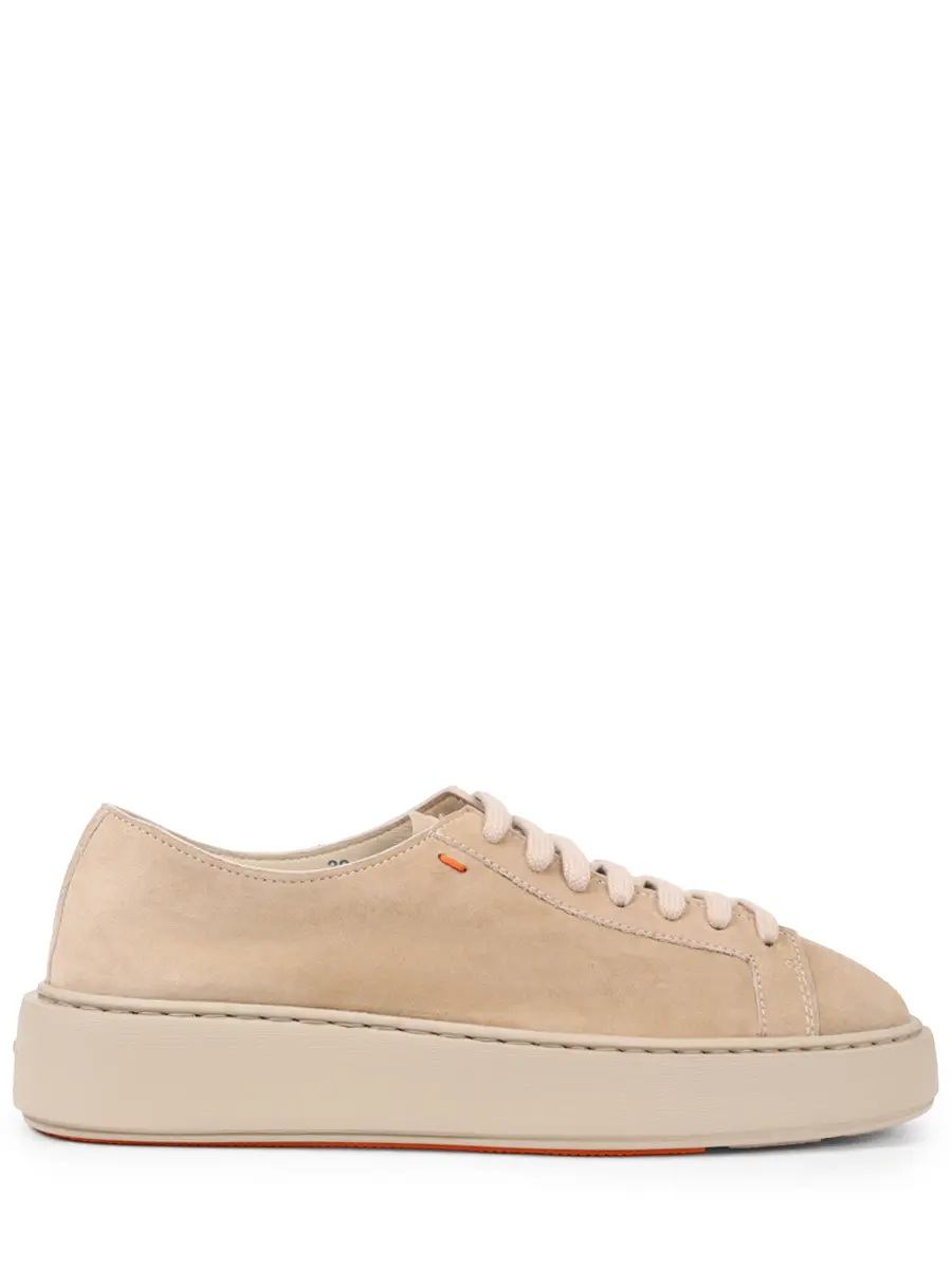Кеды замшевые Santoni