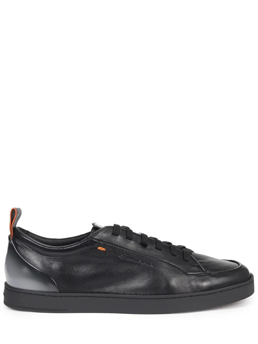 Кеды кожаные SANTONI MBNG22184NEATFRIN01 Черный 