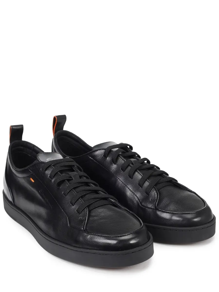 Кеды кожаные SANTONI MBNG22184NEATFRIN01 Черный  Фото 2