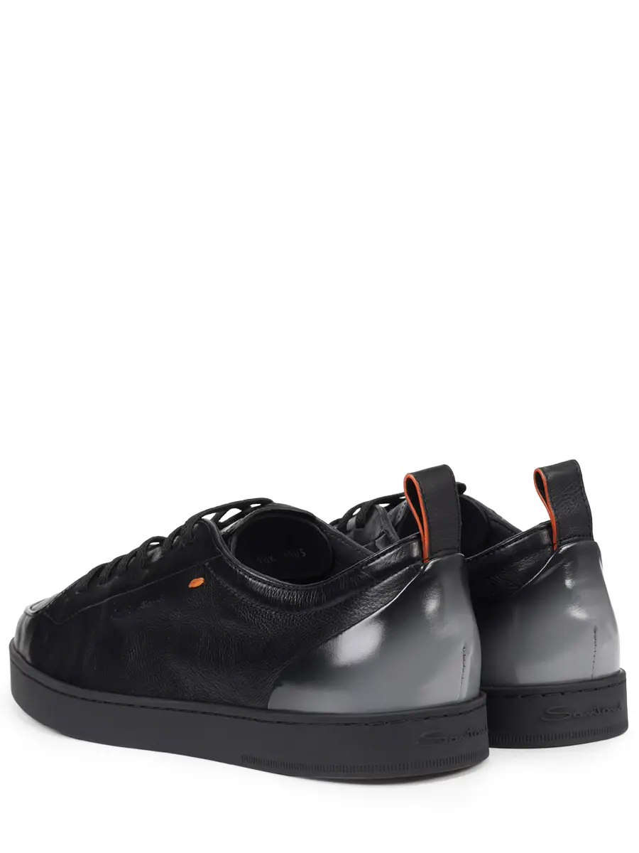 Кеды кожаные SANTONI MBNG22184NEATFRIN01 Черный  Фото 4