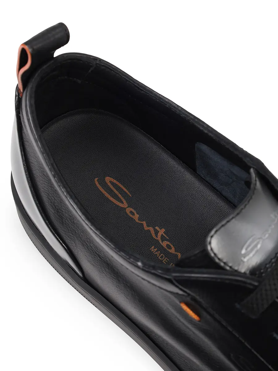 Кеды кожаные SANTONI MBNG22184NEATFRIN01 Черный  Фото 6