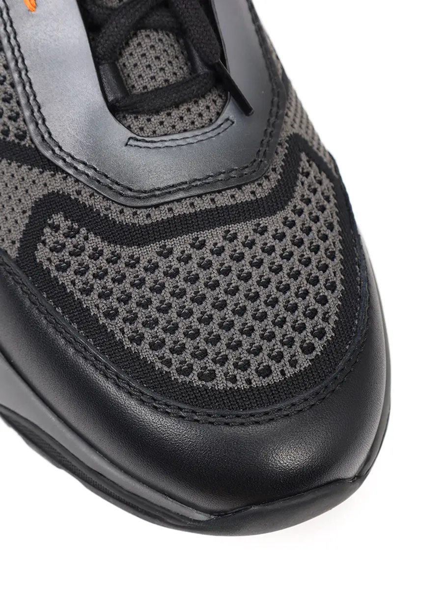 Кроссовки комбинированные SANTONI MBIG22135ANETZNPG70 Серый  Фото 5
