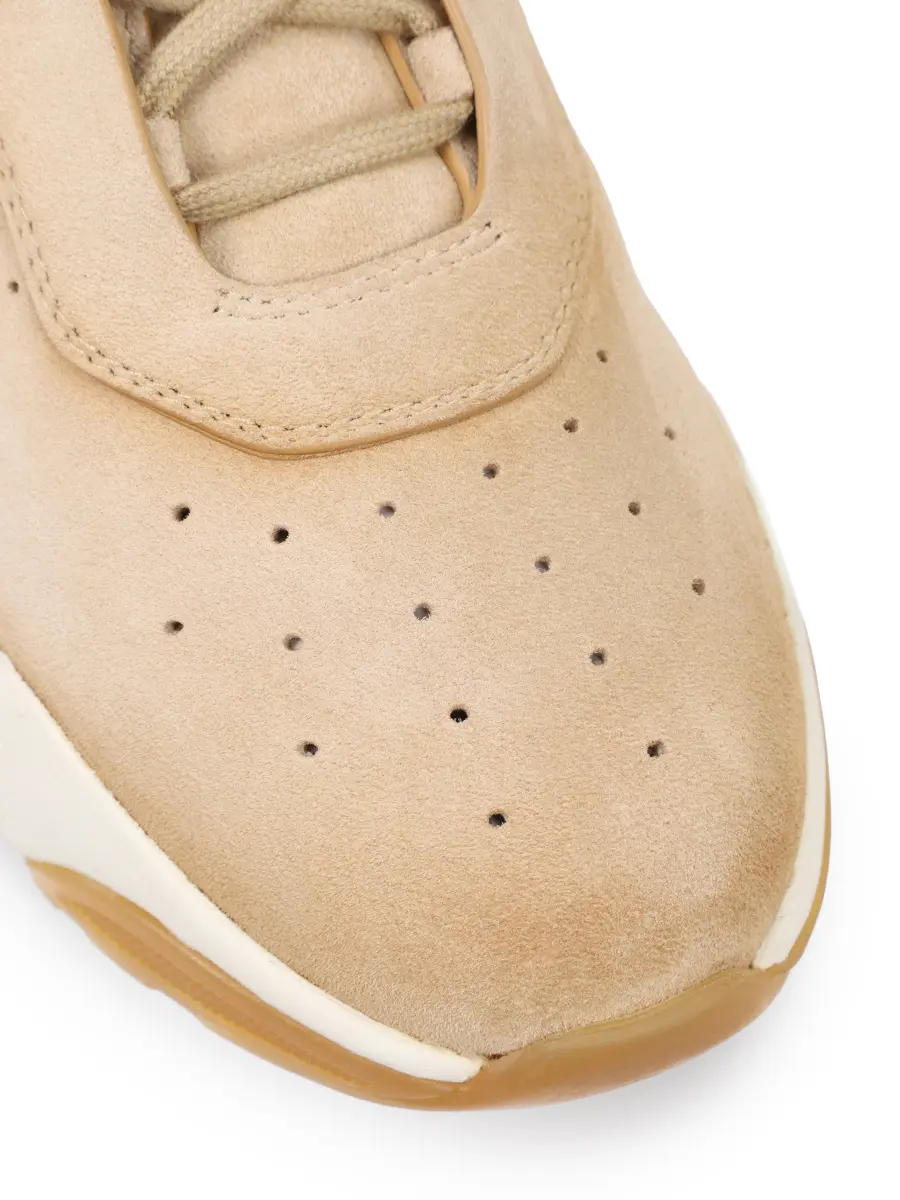 Кроссовки замшевые SANTONI WBIG61292BTOTTNYE51 Бежевый  Фото 5