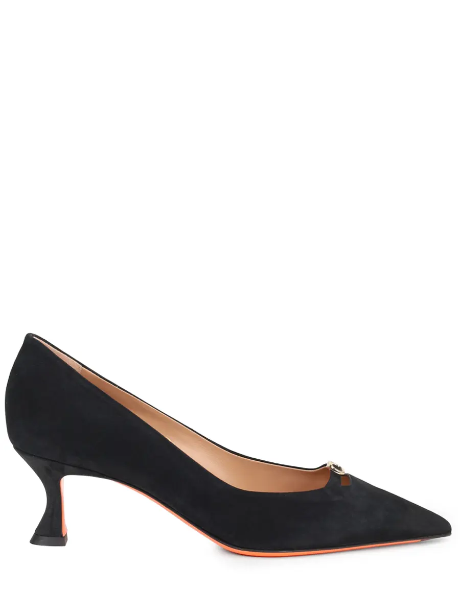Туфли замшевые SANTONI WDIG71917HA2NHZWN01 Черный 