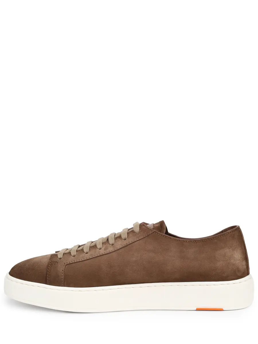 Кеды замшевые SANTONI MBCG21571BARTAOLM21 Коричневый  Фото 3