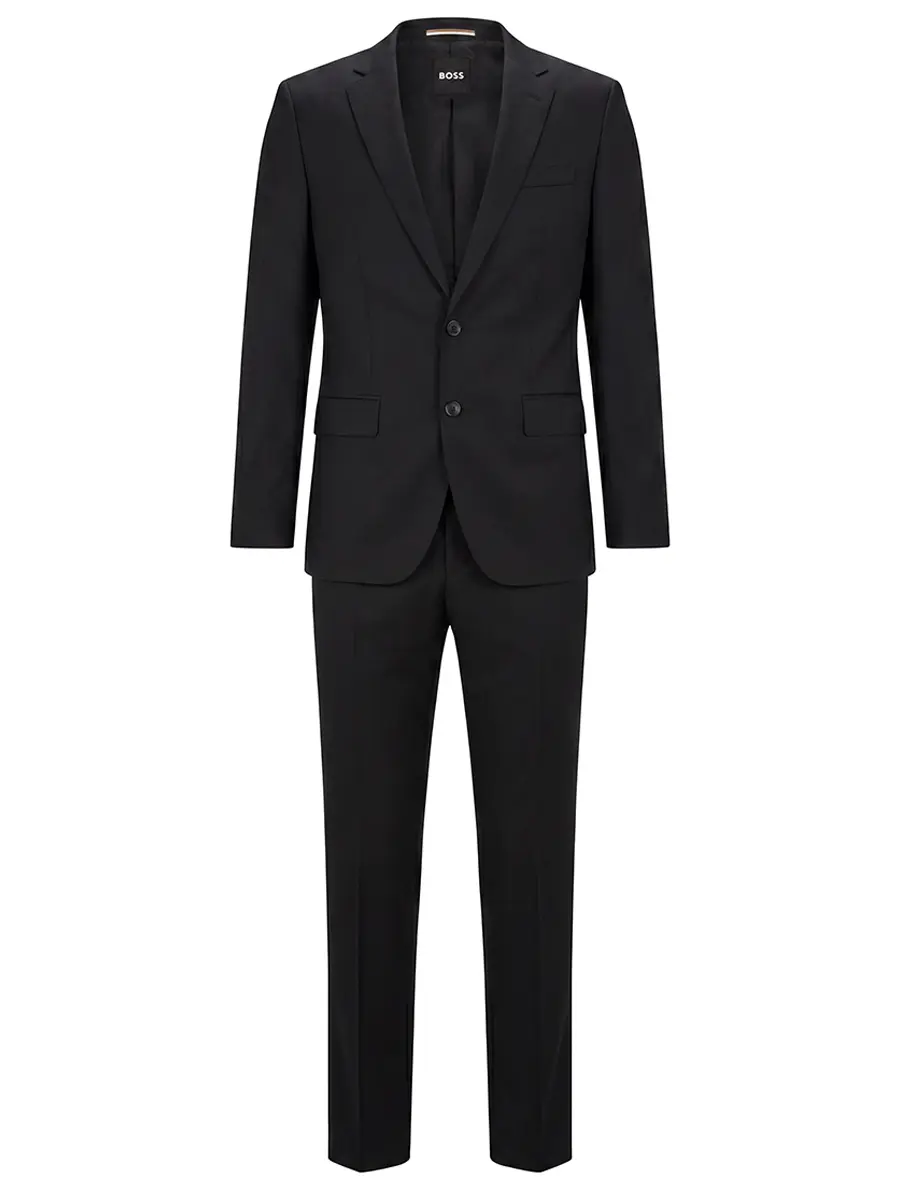 Костюм шерстяной BOSS 50469171/50469174/001 Черный 