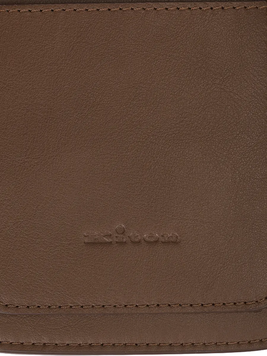 Сумка кожаная KITON DSPIERAN0144006001 Коричневый  Фото 5