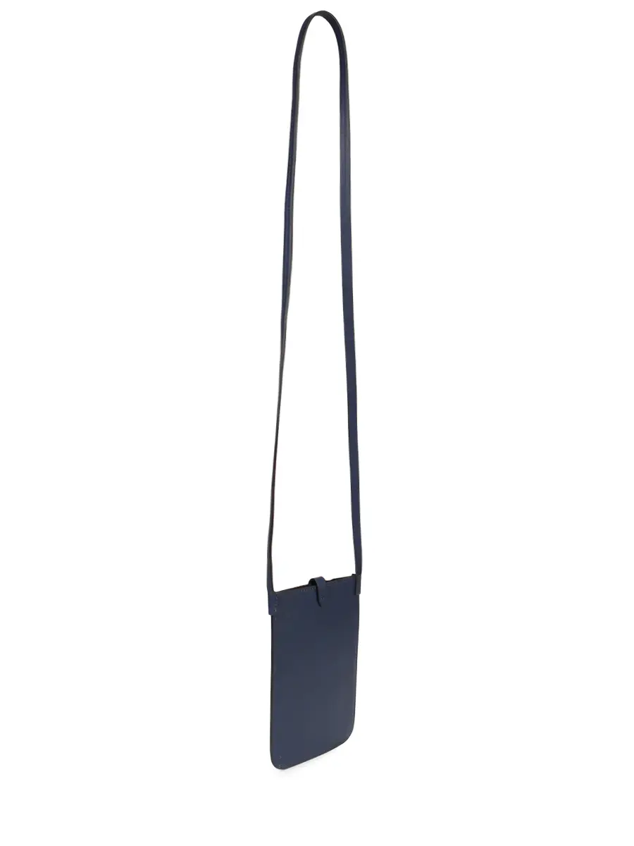 Сумка кожаная KITON DSPIERAN0144002002 Синий  Фото 3
