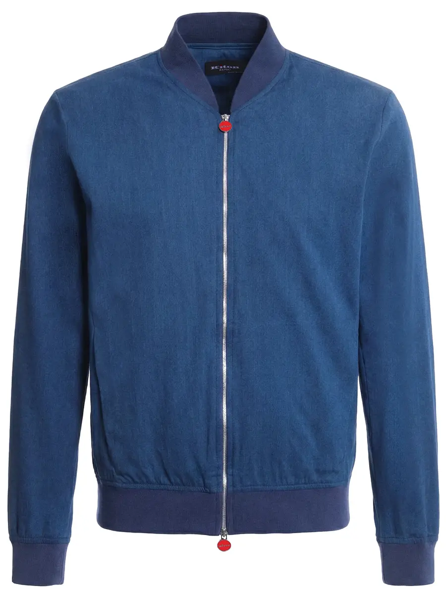 Бомбер хлопковый Kiton