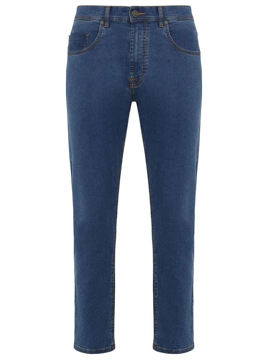 Джинсы Regular Fit из лиоцелла CESARE ATTOLINI TR126S01 B22 Синий 