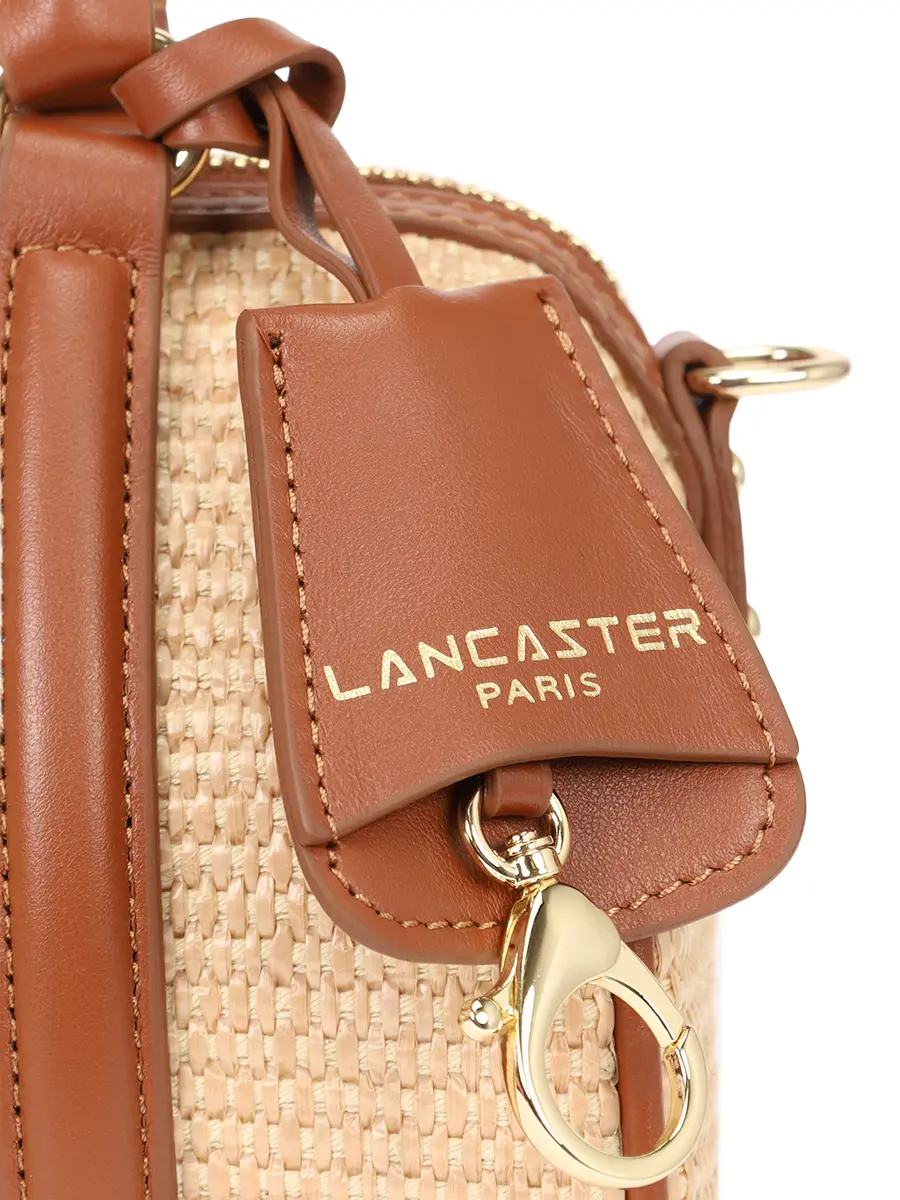 Сумка текстильная LANCASTER 518-072-COGNAC Бежевый  Фото 5