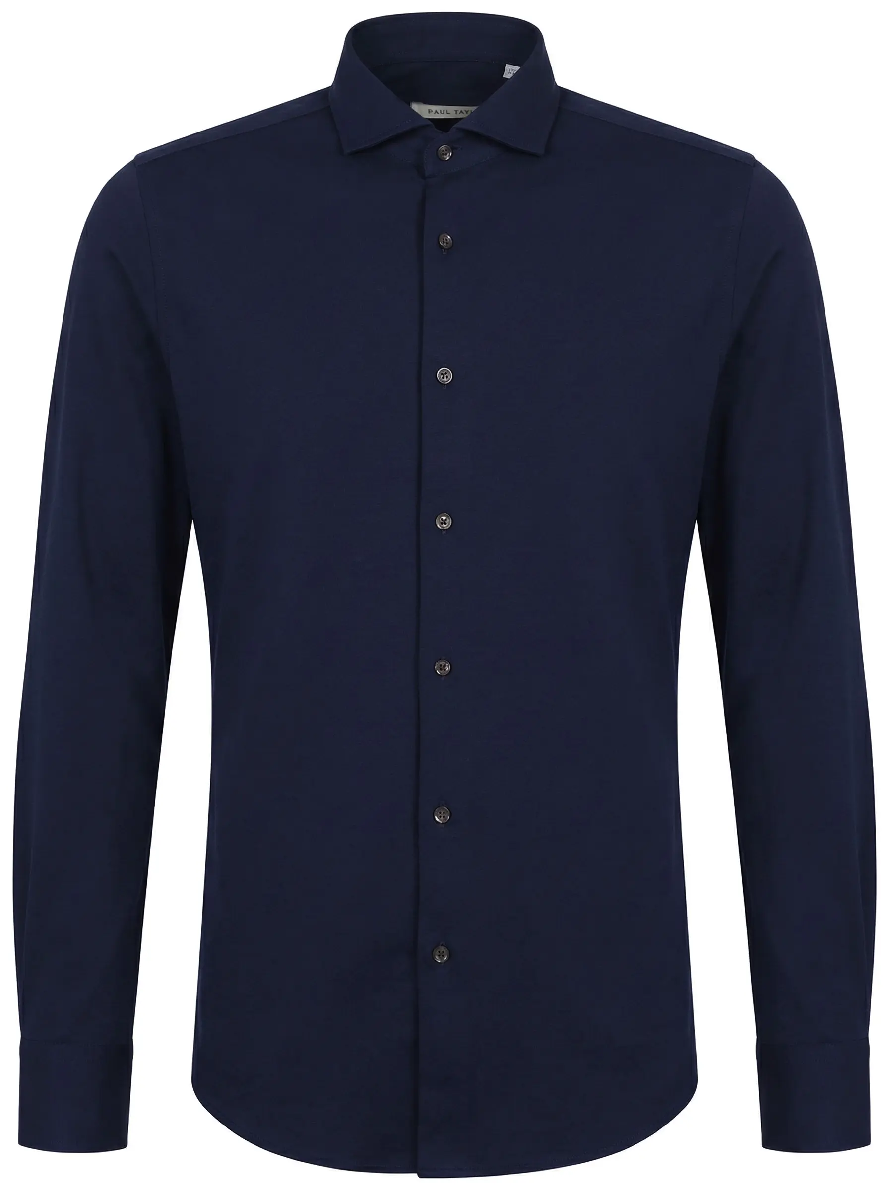 Рубашка Slim Fit хлопковая PAUL TAYLOR PT7CA A036 600 Синий 