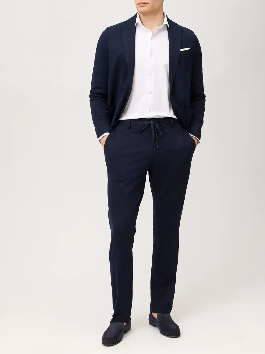 Рубашка Slim Fit хлопковая PAUL TAYLOR PT7CA A036 001 Белый  Фото 2