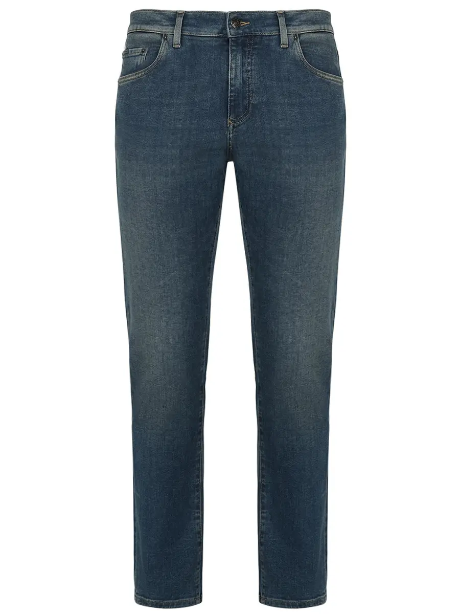Джинсы Slim Fit хлопковые DOLCE & GABBANA GY07CD G8GW9 S9001 slim Синий 