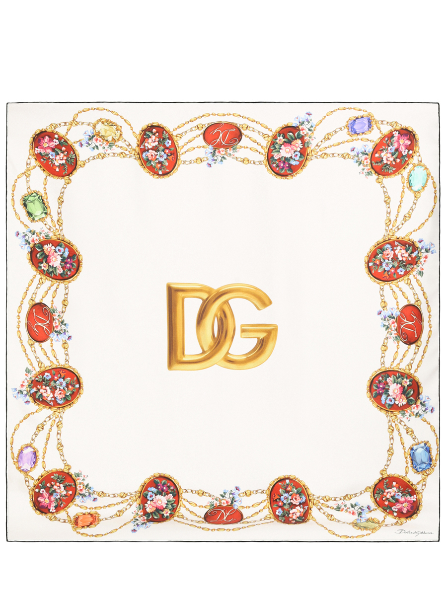Платок шелковый DOLCE & GABBANA