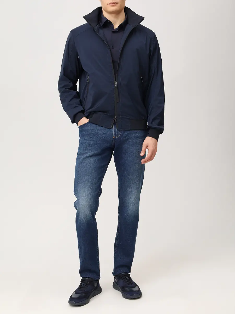 Рубашка Regular Fit хлопковая BOGNER 58271274 464 FRANZ 11 Синий  Фото 2