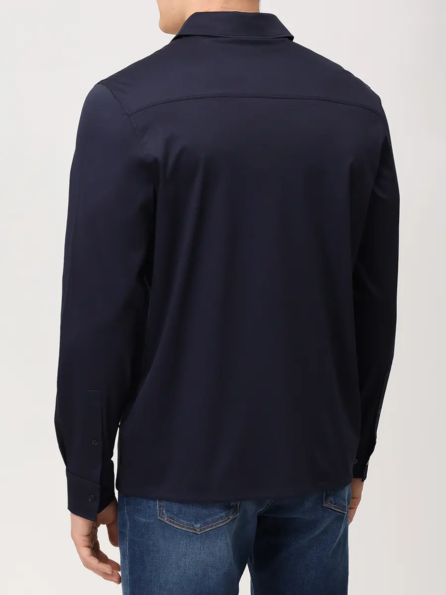 Рубашка Regular Fit хлопковая BOGNER 58271274 464 FRANZ 11 Синий  Фото 3