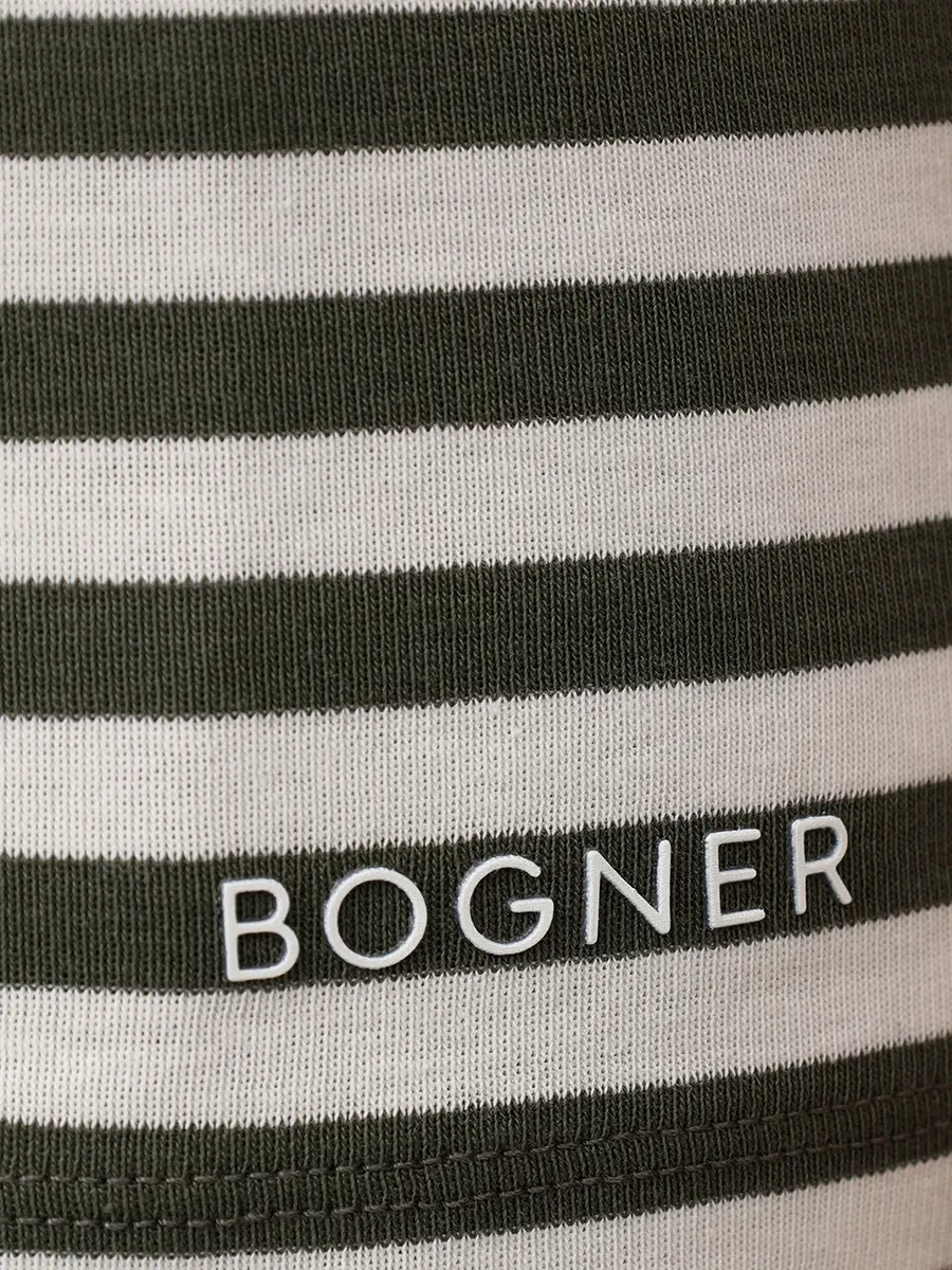 Футболка хлопковая BOGNER NIKINI 56736573/S27 Зеленый  Фото 6