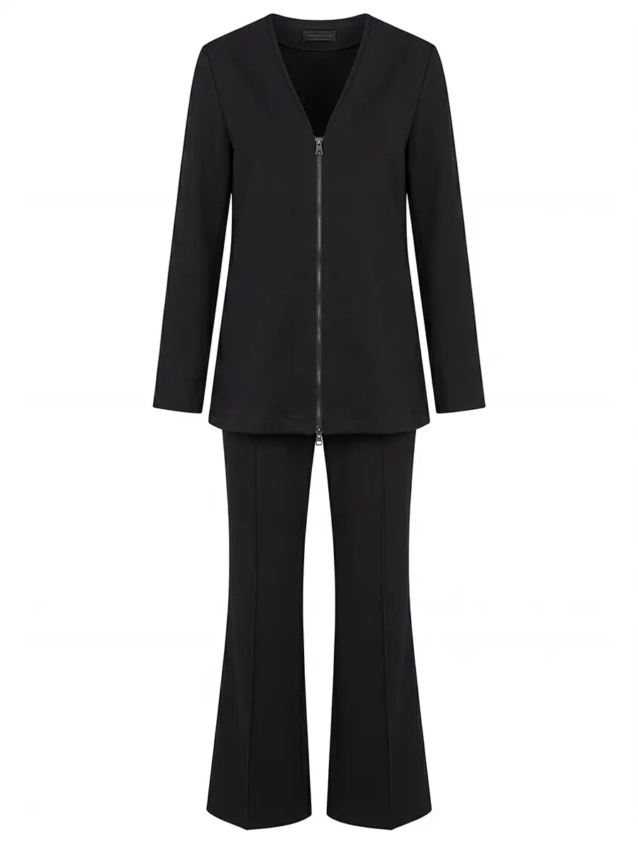 Костюм хлопковый LORENA ANTONIAZZI P2663FE03A/P2663PA15A_3674 999 Черный 
