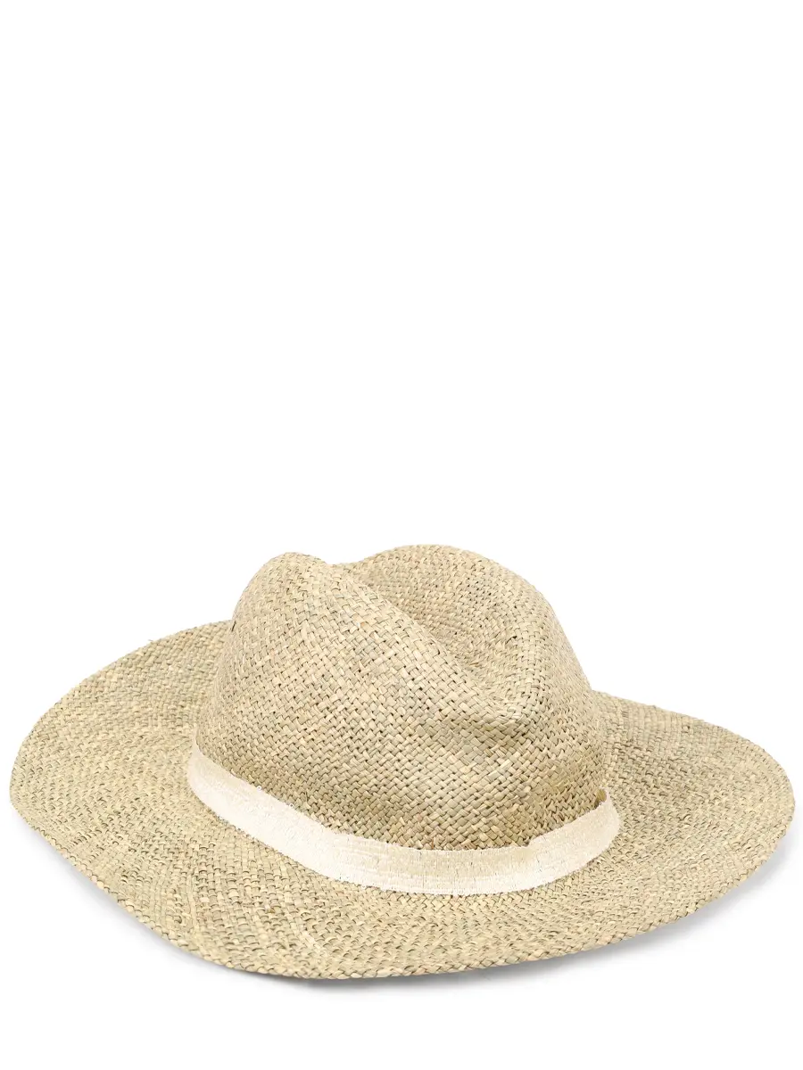 Шляпа соломенная PANICALE D38FEDORA1 38DH1C 0270 Бежевый 