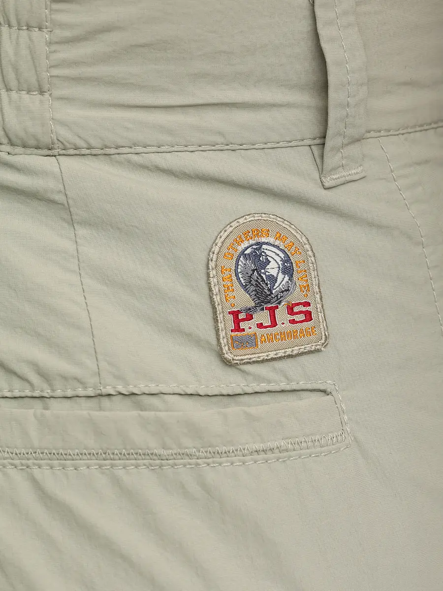 Брюки однотонные PARAJUMPERS 26SMPWPADU36/0245 Зеленый  Фото 6