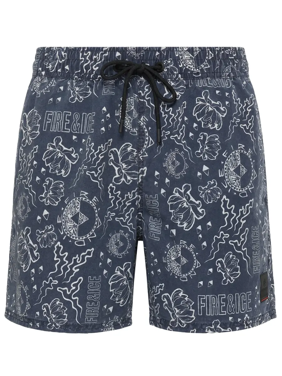 Шорты плавательные BOGNER FIRE + ICE NELSON2 14011308/445 Принт 