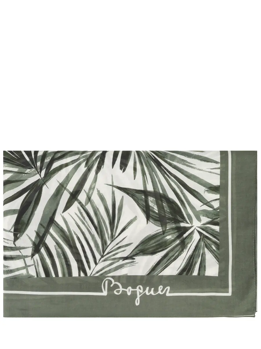 Платок хлопковый BOGNER QUINCY 96531393/266 Зеленый 