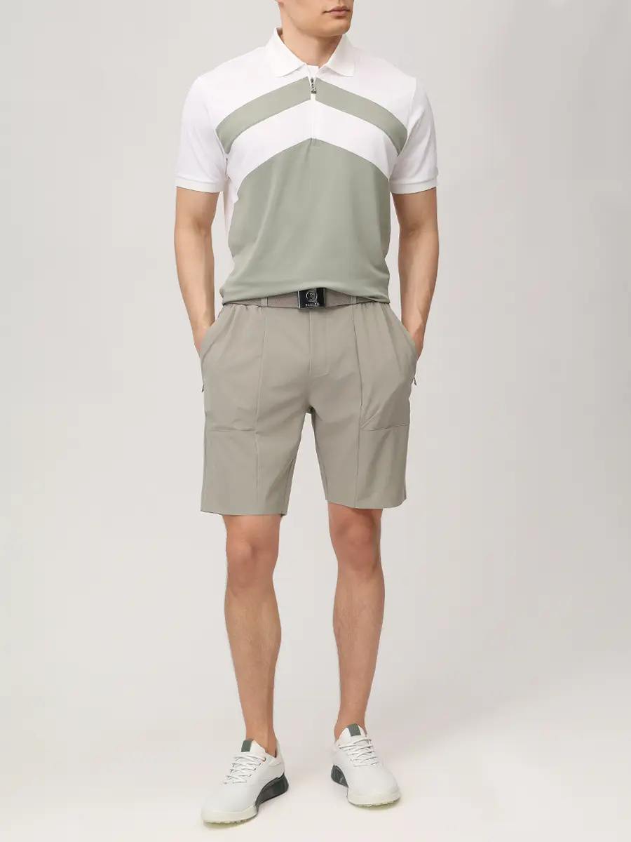 Поло на молнии BOGNER SPORT CUNO 52189623/181 Зеленый  Фото 2