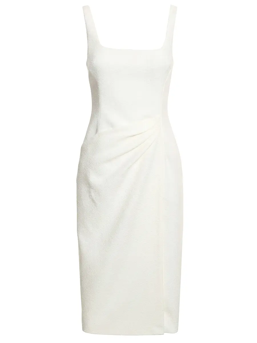 Платье хлопковое BLUMARINE P622A782A Белый 