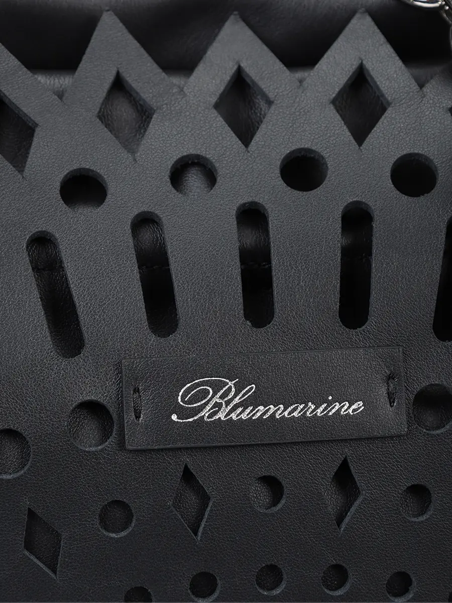 Сумка кожаная BLUMARINE P6HHW121A Черный  Фото 5