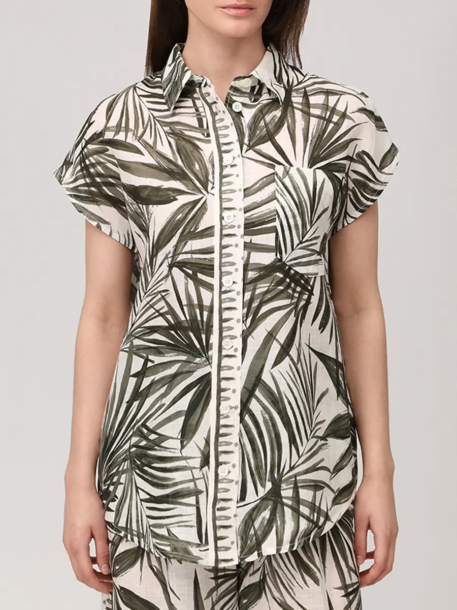 Костюм льняной BOGNER CHARLET/GINA-2 266 56281255/16581255 Зеленый  Фото 4