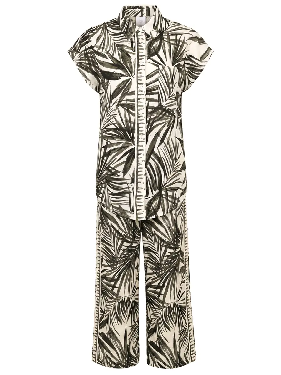 Костюм льняной BOGNER CHARLET/GINA-2 266 56281255/16581255 Зеленый 