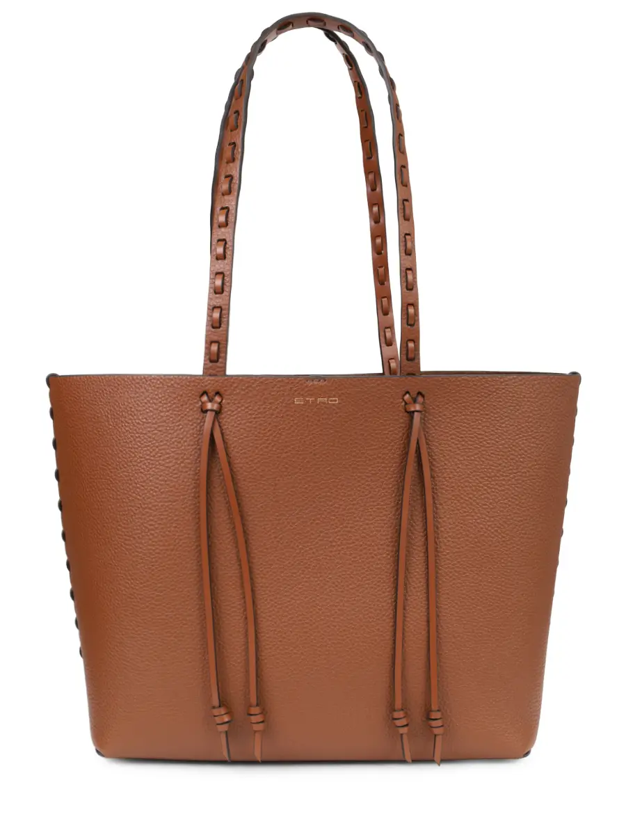 Сумка кожаная ETRO WP1D0024 AE266 M1384 Коричневый 