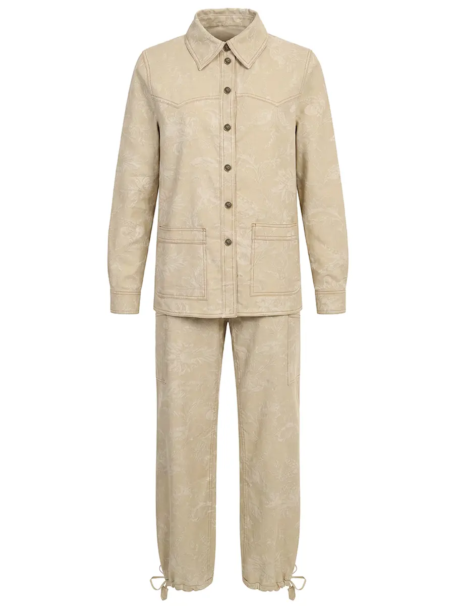 Костюм хлопковый ETRO WRNE0009/WRNB0033 99TJEK7 S9820 Бежевый 