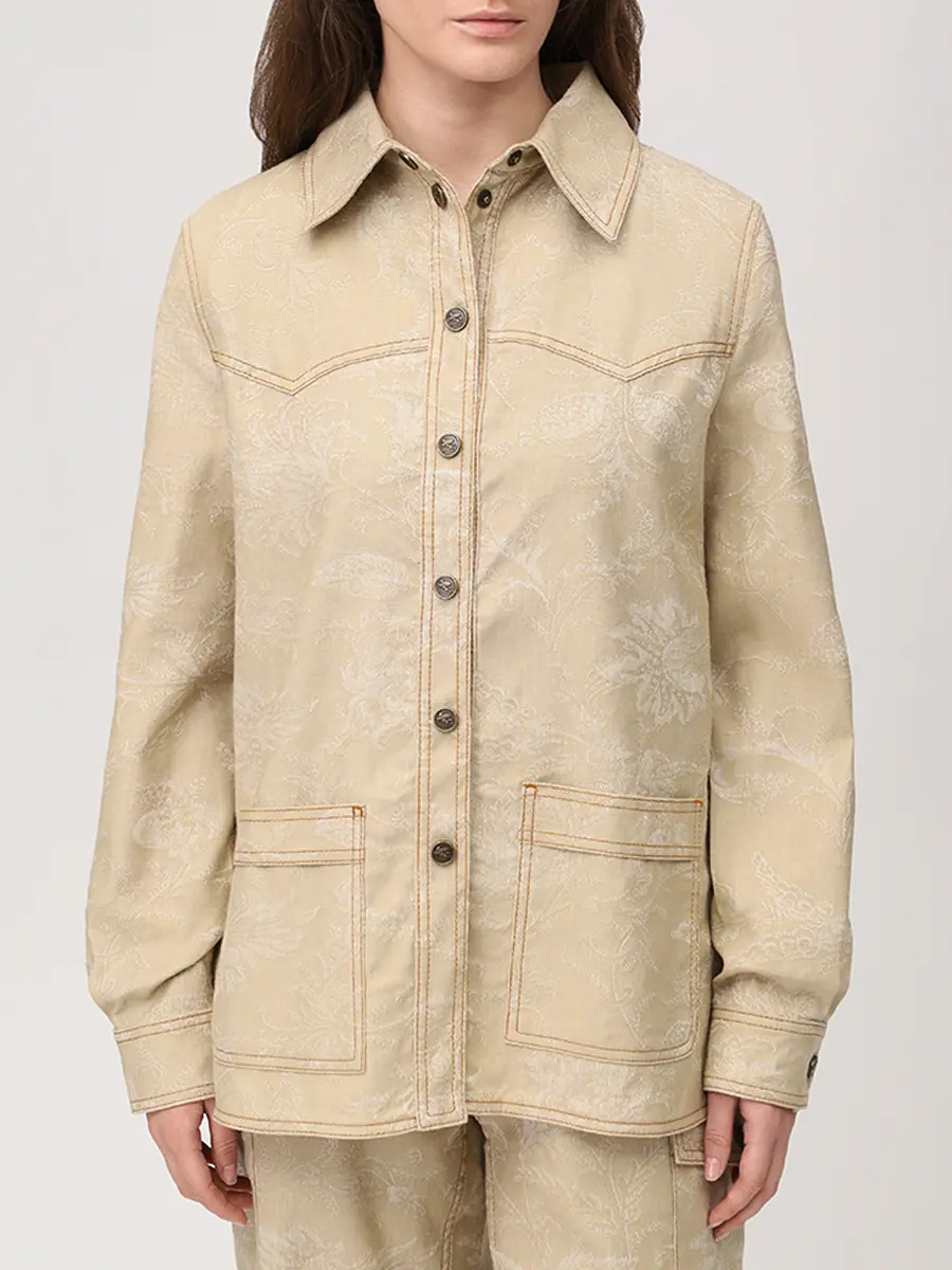 Костюм хлопковый ETRO WRNE0009/WRNB0033 99TJEK7 S9820 Бежевый  Фото 4