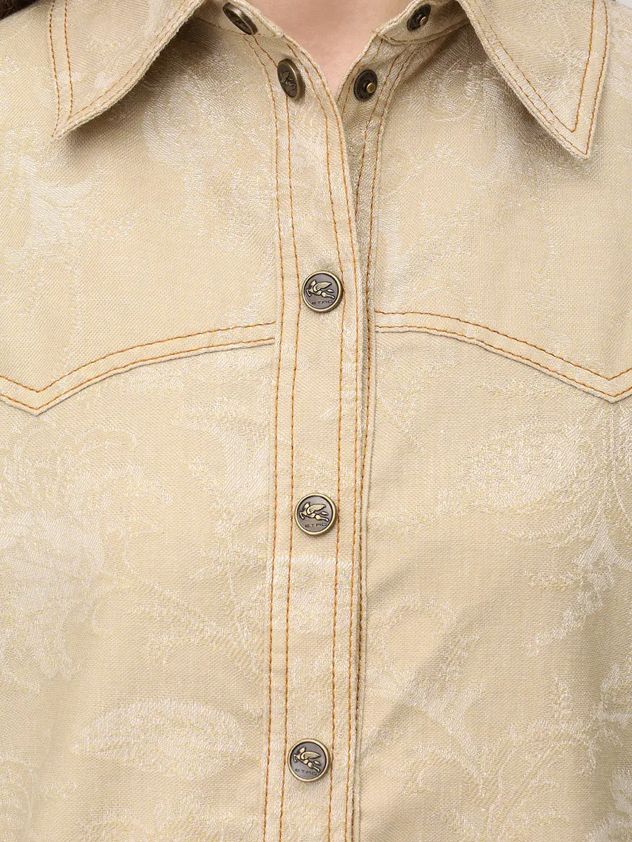 Костюм хлопковый ETRO WRNE0009/WRNB0033 99TJEK7 S9820 Бежевый  Фото 5