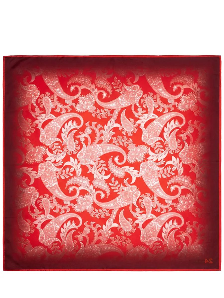 Платок шелковый MANZONI 24 26PMFOULARD-SEBSF Красный 