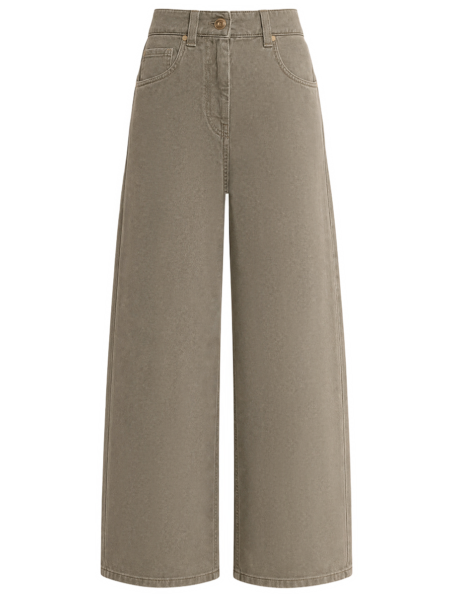 Джинсы хлопковые BRUNELLO CUCINELLI