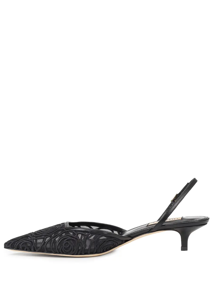Туфли текстильные ARTEANA SORRENTO 35 SLINGBACK PUMP Черный  Фото 3