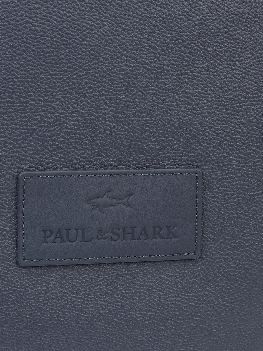 Рюкзак кожаный PAUL & SHARK 15318108/050 Синий  Фото 5